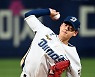 [포토] NC 선발투수 김태경의 역투!