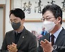 북강서을 당원협의회 방문한 유승민