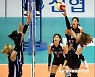 [실업배구 종별선수권] 속공공격하는 김현지.