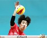 박찬웅·다우디 26점 합작 한국전력, 삼성화재 꺾고 첫 승