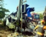 부산서 트럭·기둥 잇달아 들이받은 화물차 운전자 사망