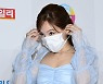 트와이스 나연, '포토월 후엔 마스크 쓰고' [사진]