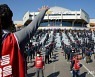 민주노총, 청주 불법집회 강행..집합금지에도 1000여명
