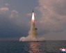 北 "신형잠수함발사탄도탄 시험발사"..SLBM 확인