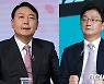 劉 "국민을 개 취급"vs尹 "내로남불 후보가 할 소린가" 40분 혈투(종합)
