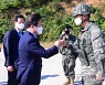 박병석 국회의장 연평부대 방문