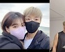 '율희 ♥' 최민환, 몸집보다 커다란 피자 크기에 깜놀 "미쳤다"