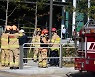 금천구 신축 공사장서 소화약제 누출 사고.. 2명 사망