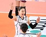 배유나 '좋았어'[포토]