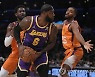 제임스 25점 활약에도 LA 레이커스 NBA 개막 2연패