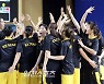 [포토]선전다짐하는 KB선수들