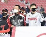 류지현 감독-차명석 단장-김현수,'마지막 홈경기 꼭 이겼어야했는데' [사진]