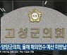 고성·양양군의회, 올해 해외연수 예산 미반납