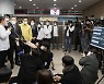 인천의료원 찾은 이재명 후보