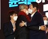 처음으로 한 무대에 선 尹·金·李.. '反文 빅텐트' 단합 호소했다