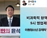 윤석열 "비과학적 방역패스·9시 영업제한 철회"