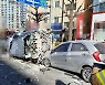 부산 대형마트 택시 추락사고, 당시 속도 시속 70km 추정