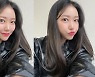 가수 김희진, 러블리 미모에 반전 걸크러시 라이더 자켓