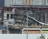 구미 아파트 신축공사장서 임시 가설물 붕괴..인명피해 없어(1보)