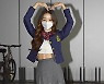 [MD포토] 송지아 '가냘픈 몸매의 반전 복근'