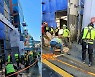 부산 해운대구 신축 아파트 공사 현장서 시멘트 추락.. 경찰 조사