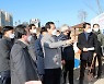 김영록 지사, 순천정원박람회 분화구정원 조성 현장 방문