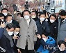 [오마이포토] 부평 문화거리에서 즉석연설한 이재명