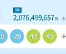 998회 로또 1등 '13, 17, 18, 20, 42, 45'..보너스 번호 41