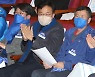 강원선대위 출범식 참석한 김우영 대변인