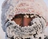 '영하 53도' 세계에서 가장 추운 마라톤 참가자