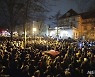 코로나19 백신 패스 반대 시위하는 독일 사람들