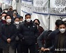광주 신축아파트 사고현장 찾는 이준석