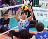 토스하는 박연재.