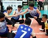 공격성공시킨 천안시청선수들.