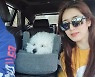 ♥주진모가 벗어줬나..민혜연, 커플티 자랑하더니 점퍼도?
