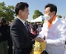 [포토] 서울시장 후보의 만남