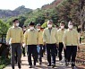 동해시 산불 피해지역 방문한 이상민 장관