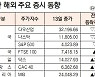 [표]주간 해외 주요 증시 동향(5월 9일~13일)
