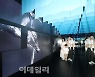 [포토]터널 벽면에 나타난 고래