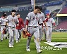 [포토]SSG, '무승부에도 패배한 것 같은 기분'