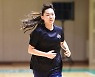 [JB포토] 하나원큐 서예원 '런닝 훈련도 확실하게'