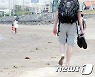 제주 검은모래해변 산책