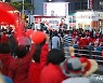 유세하는 허향진 국민의힘 제주지사 후보
