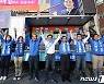김동연-김은혜 선거운동 2일차, 경기 북부·서부 집중공략