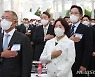 국민의례하는 윤석열 대통령