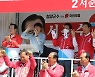 이준석 대표·박완수 도지사 후보, 함양 지원 유세