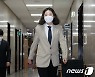 비대위 간담회 참석하는 박지현