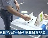 6·1지방선거 사전투표 '첫날'..울산 투표율 9.55%