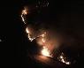 울진 산불 확산, 소방 총력 대응