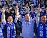 선거 전 마지막 주말 여야 대전시장 후보들 총력 유세전